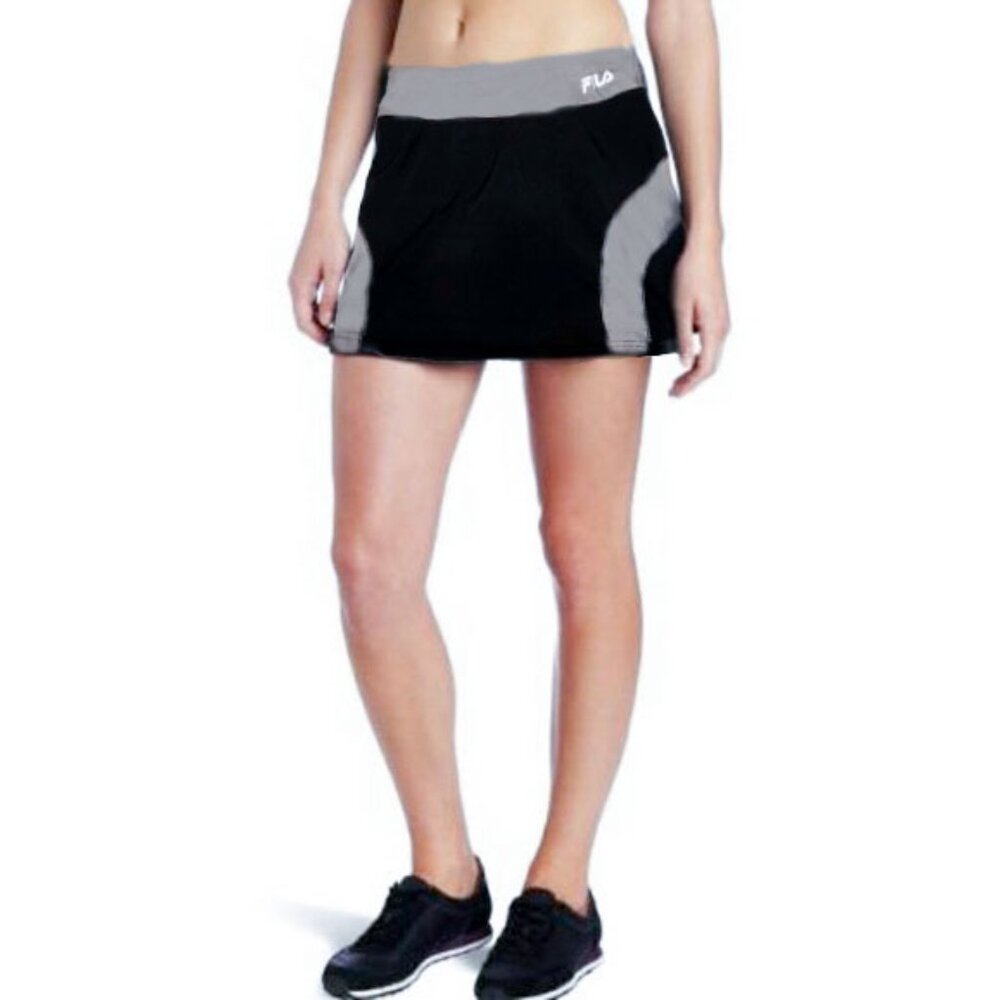 FILA Sport Black Tennis Skort Medium